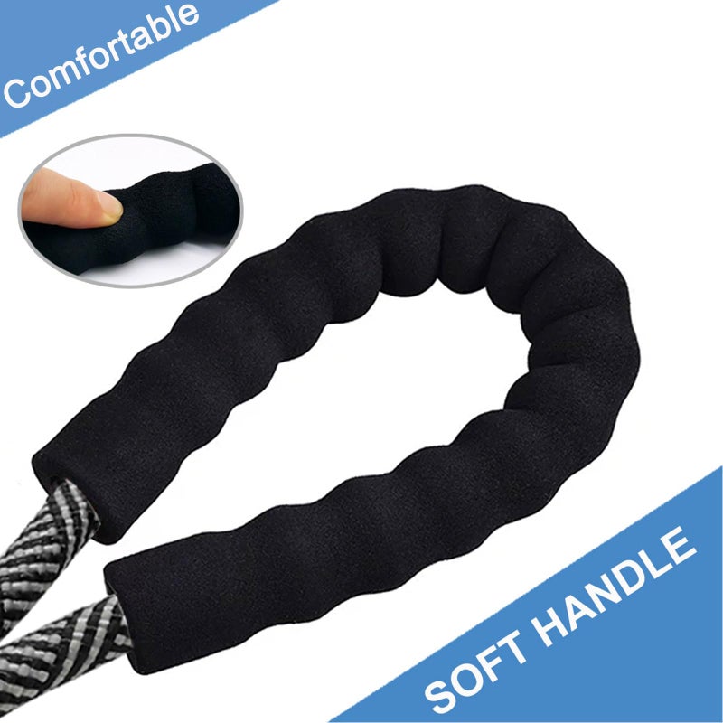 MayPaw 8FT Small Dog Leash, 1/4in Lightweight Strong Nylon Rope Puppy Leash with Comfortable Handle for Outdoor Walking Hiking (0~18lbs) - Image 2